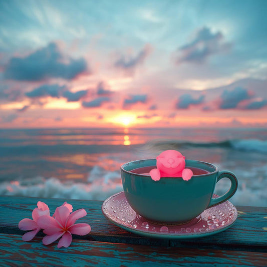 Dawn and Otters: Embracing a Morning Ritual with a Sea-inspired Tea Infuser - DecorChiq